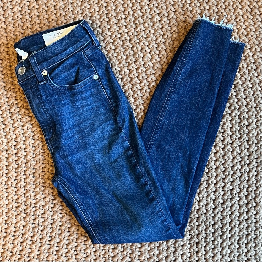 Rag & Bone Dark Skinny Jeans size 0/25